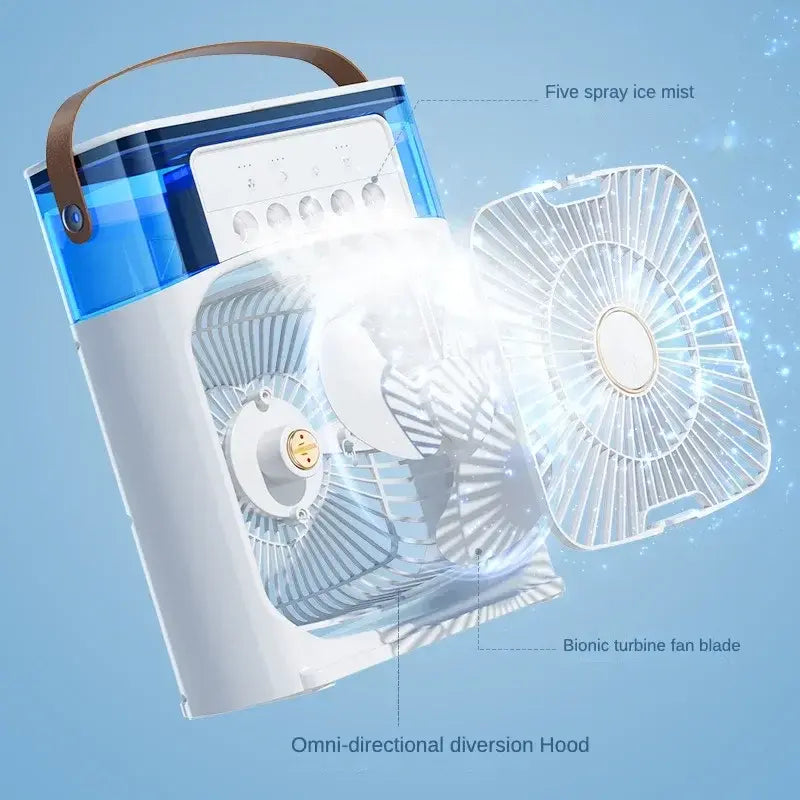 ChillMate Portable Cool Air Fan: Stay Cool Anywhere!