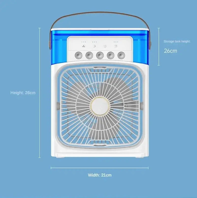 ChillMate Portable Cool Air Fan: Stay Cool Anywhere!